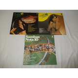 Lote Vinil Lp 3 Discos - Sambas Nota 10