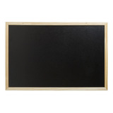 Lousa 90x70cm Moldura Madeira Quadro Negro