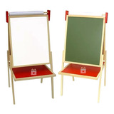 Lousa A Giz E Quadro Branco Infantil Para Pintura Educativo