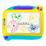 Lousa Infantil Mágica Colorida Quadro Mágico Bolofofos 24h Cor Colorido