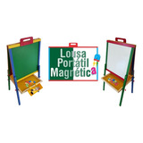 Lousa Infantil Magnética Portátil Educativa Quadro Criança