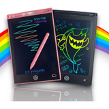Lousa Mágica Infantil Digital Escrever E Desenhar 8.5 Polega Cor Rosa