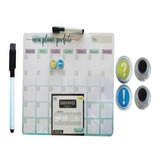 Lousa Magnetica Planejamento Mensal Quadro Planner