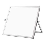 Lousa Magnética Quadro Branco Giratório C/ Suporte De Mesa