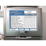 Lousa Magnética Quadro De Tarefas Escreve Apaga Azul