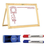 Lousa Pedagógica Quadro Branco Infantil 30x40 Cm + Brinde