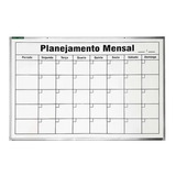 Lousa Quadro De Aviso Planejamento Mensal 90x60cm + Brindes