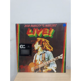 Lp - Bob Marley And The Wailers - Live! - Importado - Lacrad
