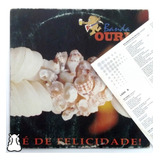 Lp Banda Ouriço É De Felicidade Disco De Vinil 1994 Encarte