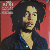 Lp Bob Marley & The Wailers Rebel Music (1987) Vg+ . Encarte