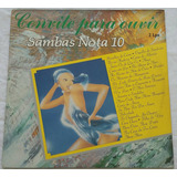 Lp Convite Para Ouvir - Sambas Nota 10/ 2lps (1991)