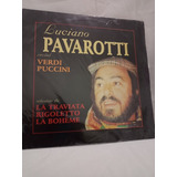 Lp Disco De Vinil Luciano Pavarotti Recital Verdi Puccini