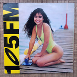 Lp Disco Vinil 105 Fm - Música Dance E Techno / Lp Impecável