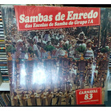 Lp Disco Vinil Sambas Enredos Rio Janeiro Grupo 1 A 1983
