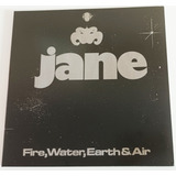 Lp Jane Fire, Water, Earth & Air 2009 Selo Brain Germany