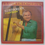Lp Luis Bordon E Sua Harpa - Clássicos Do Sertão - 1986 -
