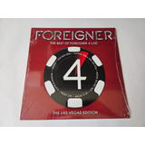 Lp Vinil Foreigner The Best Of - Las Vegas Edition Vermelho!