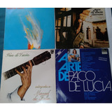 Lp Vinil Paco De Lucia Lote 4 Discos Nacionais Excelentes