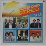 Lp Vinil Usado Disco De Ouro Sertanejo Vol.2