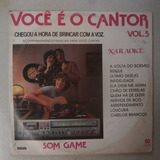Lp Você É O Cantor Vol.5 1984 Karaokê, Disco De Vinil
