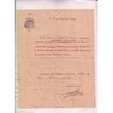 Lt 188 - Portaria Documento Antigo 1934 Nomeação Raridade