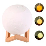 Lua Cheia Umidificador E Aromatizante Luminária Abajur