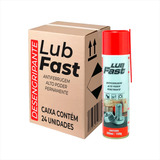 Lubfast Oleo Elimina Umidade Previne A Ferrugem - Kit 24 Und