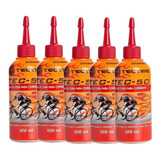 Lubrificante Corrente Bike Cera Biciclet Tectire 120ml 5un