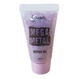 Luisance Glitter Gel Mega Metal Lilás A - 20ml