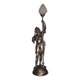 Lumina Guerreiro De Petit Bronze-peti Bronze ( Cod 37 )