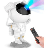 Luminária Abajur Decorativo Astronauta Projetor Luz No Teto