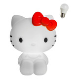 Luminária Abajur Gata Hello Kitty Com