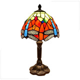Luminária Abajur Tiffany Turca Vintage Vitral Retrô Color I