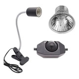 Luminária Com Dimmer Lâmpada Uva Uvb 25w 220v Terrario