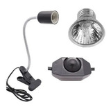 Luminária Com Dimmer Lâmpada Uva Uvb 25w 220v Terrario