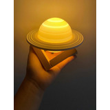 Luminaria De Led Usb Planeta Saturno
