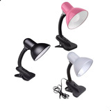 Luminária De Mesa Flexível Articulável Abajur Bivolt