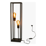 Luminária De Piso Infinity Coluna Abajur Pedestal