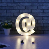 Luminária Decorativa Letra & E Comercial/