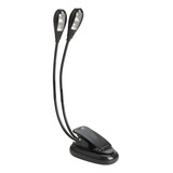 Luminaria Flexivel Usb 4 Led Leitura Livro Partitura+cabo B1