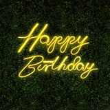Luminária Happy Birthday Neon Led Aniversários
