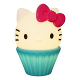 Luminária Kawaii Hello Kitty Cake Turquesa