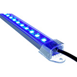 Luminária Led Azul 25cm P/ Aquário Nano Reef Marinho S/fonte