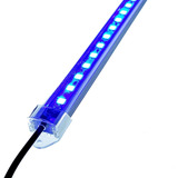 Luminária Led Azul P/ Aquário Nano Reef Marinho 20cm