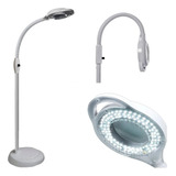 Luminária Lupa Estética Aumento 5x Articulada 120 Leds 220v