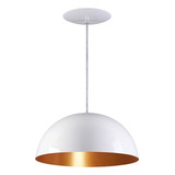 Luminária Lustre Led De Teto Rei Da Iluminação Meia Lua 34 110v/220v