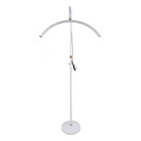 Luminaria Meia Lua Arco De Chão Led Bivolt Com Nf-e Cor Da Cúpula Branco Cor Da Estrutura Branco 110v/220v D&z