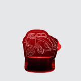 Luminária Mesa Abajur Decorativo Fusca Antigo Colecionador