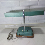 Luminária Mesa Metal Anos 50 Retrô Funciona 47x35x24cm 1.8kg