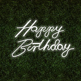 Luminária Neon Led - Happy Birthday - 60x40cm Aniversários